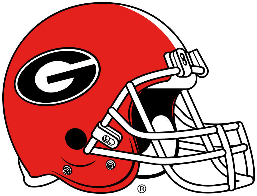 Georgia Bulldogs 2001-2014 Helmet Logo iron on transfers for T-shirts